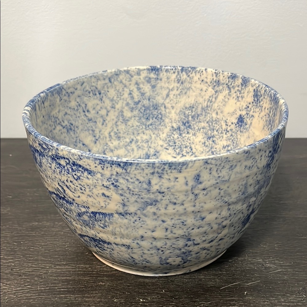 Ceramic Bowl 8” Diameter - Blue & White